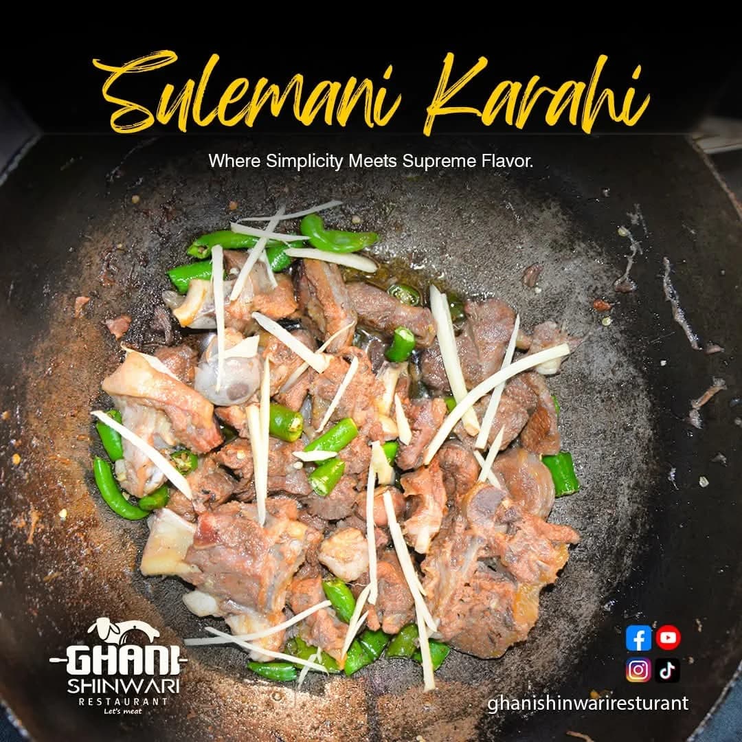 Owner-selected Sulemani Karahi poster for the Karahi category